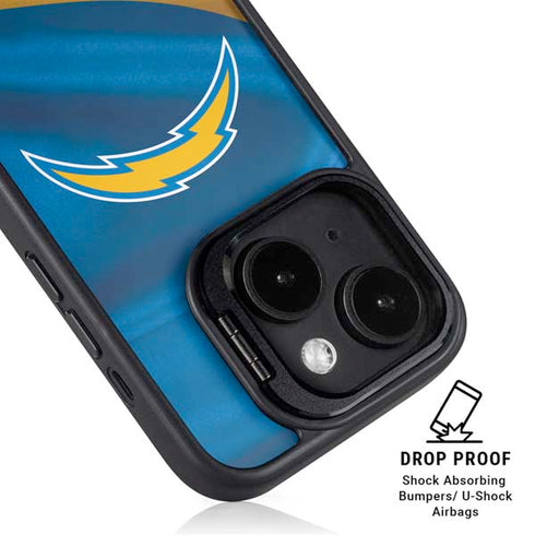 NFL Los Angeles Chargers iPhone 14 Plus Kickstand Case