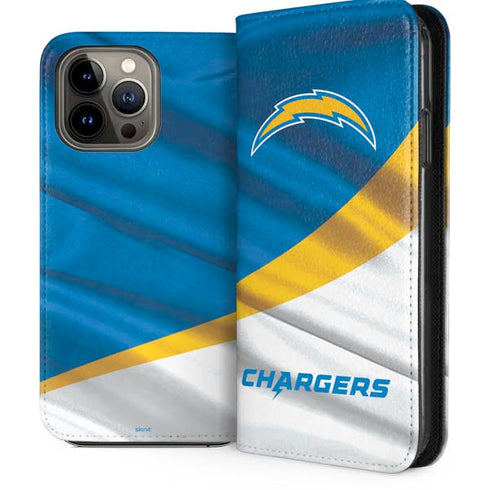 NFL Los Angeles Chargers iPhone 14 Pro Max Folio Case