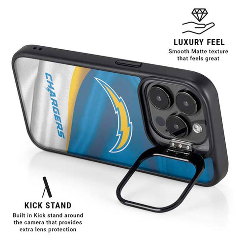 NFL Los Angeles Chargers iPhone 14 Pro Max Kickstand Case