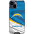 NFL Los Angeles Chargers iPhone 15 Clear Case