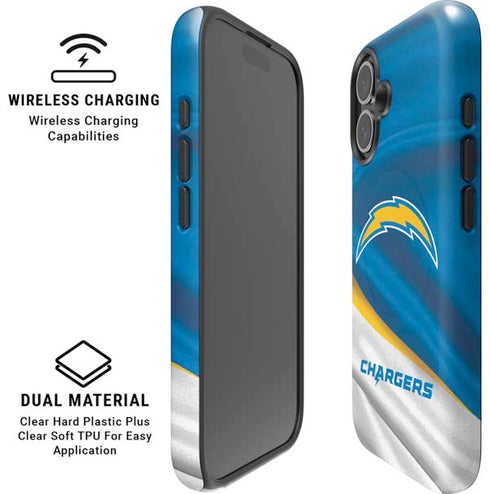 NFL Los Angeles Chargers iPhone 16 Plus Magsafe Impact Case