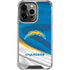 NFL Los Angeles Chargers iPhone 16 Pro Clear Case