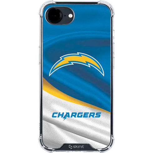 NFL Los Angeles Chargers iPhone 16e Clear Case
