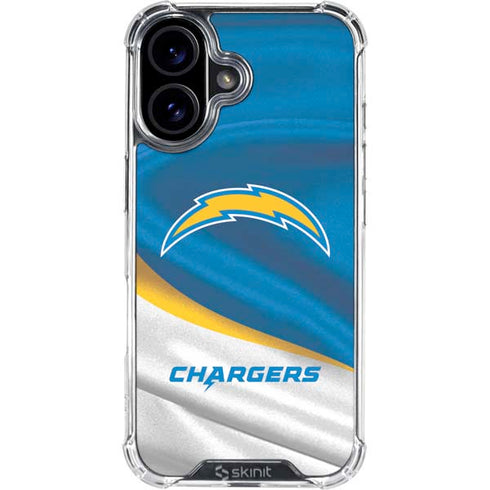 NFL Los Angeles Chargers iPhone 17 Clear Case