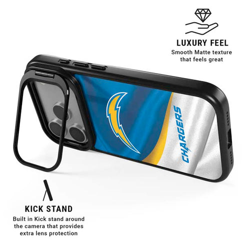 NFL Los Angeles Chargers iPhone 17 Pro Kickstand Case