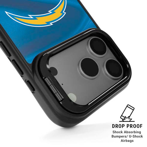 NFL Los Angeles Chargers iPhone 17 Pro Max Kickstand Case