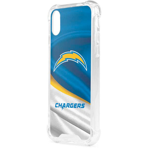 NFL Los Angeles Chargers iPhone XS Clear Case