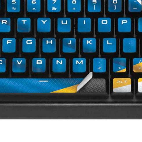 NFL Los Angeles Chargers K95 RGB PLATINUM Mechanical Gaming Keyboard Skin