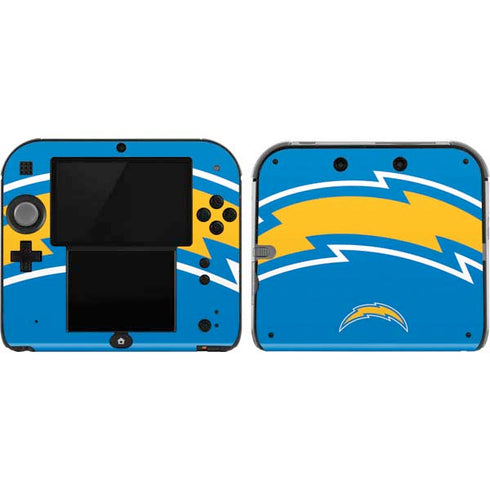 NFL Los Angeles Chargers Large Logo Nintendo Skins