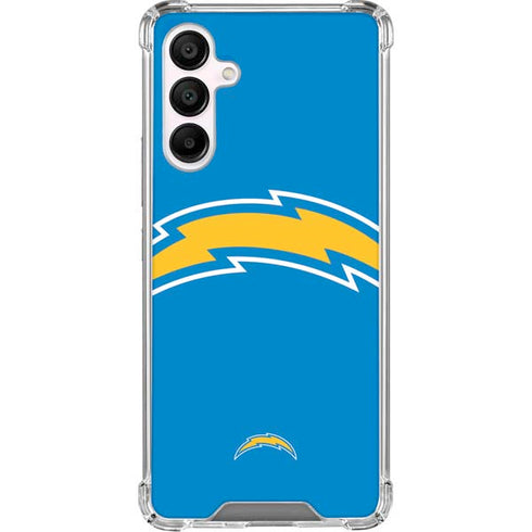 NFL Los Angeles Chargers Large Logo Galaxy A16 5G Clear Case