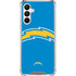 NFL Los Angeles Chargers Large Logo Galaxy A16 5G Clear Case