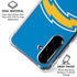 NFL Los Angeles Chargers Large Logo Galaxy A36 5G Clear Case