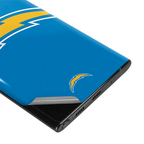 NFL Los Angeles Chargers Large Logo Galaxy Note 10 Plus Skin