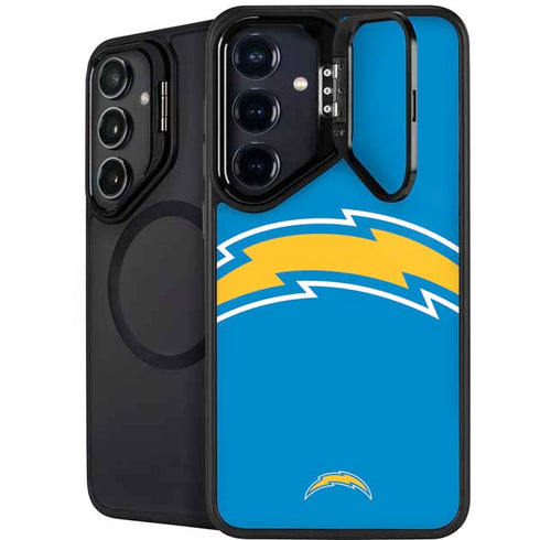 NFL Los Angeles Chargers Large Logo Galaxy S25 Kickstand Case