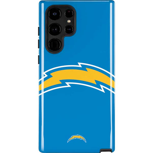 NFL Los Angeles Chargers Large Logo Galaxy Cases
