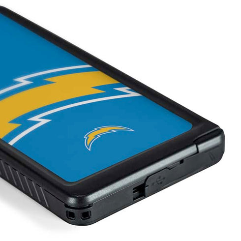 NFL Los Angeles Chargers Large Logo Galaxy S24 Ultra Waterproof Case