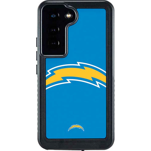 NFL Los Angeles Chargers Large Logo Galaxy S24 Waterproof Case