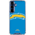 NFL Los Angeles Chargers Large Logo Galaxy S25 Clear Case