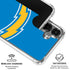NFL Los Angeles Chargers Large Logo Galaxy S26 Clear Case
