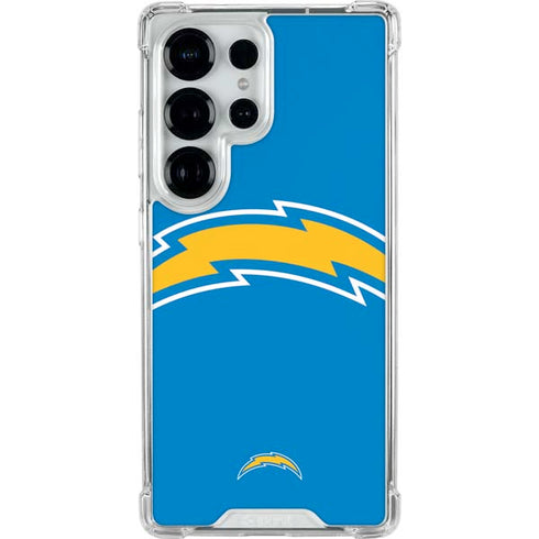 NFL Los Angeles Chargers Large Logo Galaxy S26 Ultra Clear Case