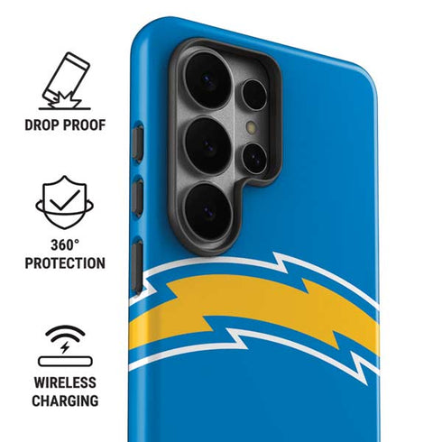 NFL Los Angeles Chargers Large Logo Galaxy S26 Ultra Impact Case