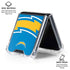 NFL Los Angeles Chargers Large Logo Galaxy Z Flip6 Clear Case
