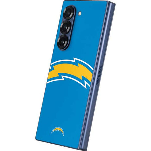 NFL Los Angeles Chargers Large Logo Galaxy Z Fold6 Skin
