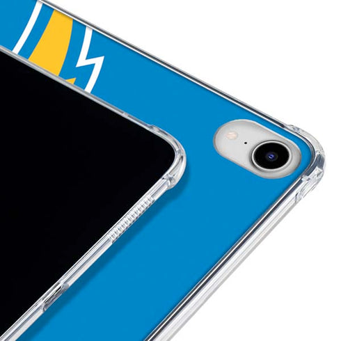 NFL Los Angeles Chargers Large Logo iPad 11th Gen (2025) Clear Case