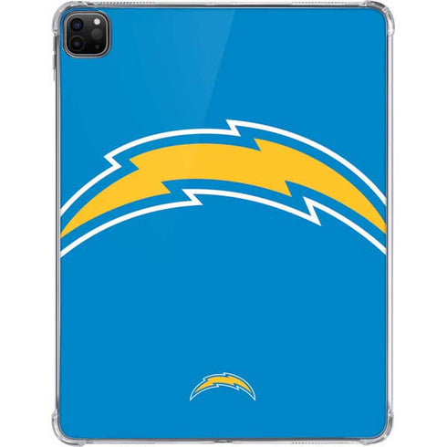NFL Los Angeles Chargers Large Logo iPad Pro 11in (2024) Clear Case