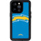 NFL Los Angeles Chargers Large Logo iPhone 15 Pro Waterproof Case