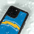 NFL Los Angeles Chargers Large Logo iPhone 15 Pro Waterproof Case
