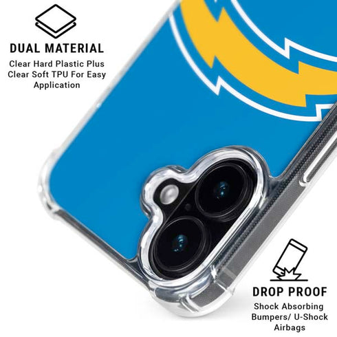 NFL Los Angeles Chargers Large Logo iPhone 16 MagSafe Case