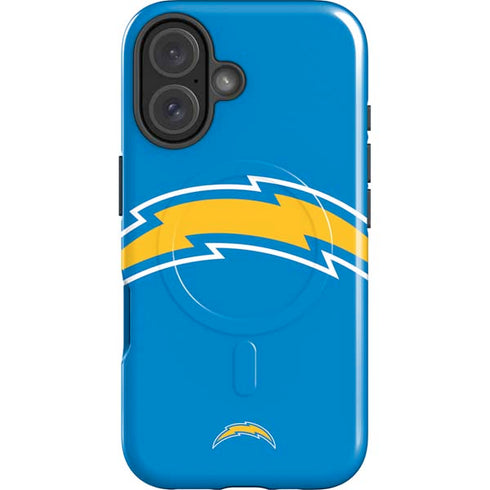 NFL Los Angeles Chargers Large Logo iPhone 16 Magsafe Impact Case