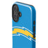 NFL Los Angeles Chargers Large Logo iPhone 16 Plus Impact Case