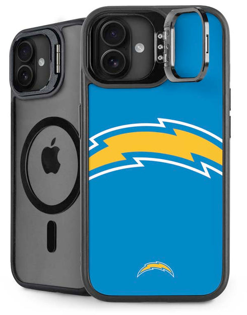 NFL Los Angeles Chargers Large Logo iPhone 16 Plus Kickstand Case
