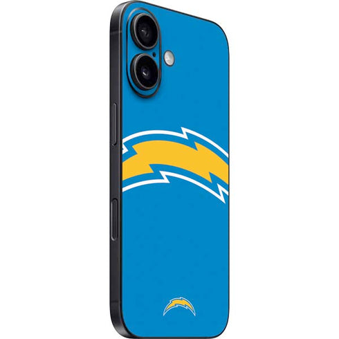 NFL Los Angeles Chargers Large Logo iPhone 16 Plus Skin