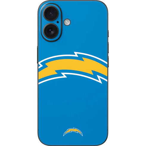 NFL Los Angeles Chargers Large Logo iPhone 16 Skin