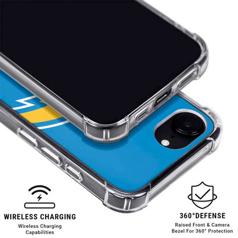 NFL Los Angeles Chargers Large Logo iPhone 16e MagSafe Case