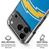 NFL Los Angeles Chargers Large Logo iPhone 18 Pro Clear Case