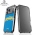 NFL Los Angeles Chargers Large Logo iPhone 18 Pro Clear Case