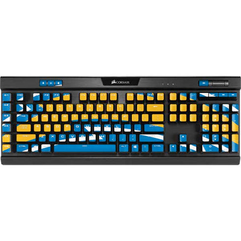 NFL Los Angeles Chargers Large Logo K95 RGB PLATINUM Mechanical Gaming Keyboard Skin