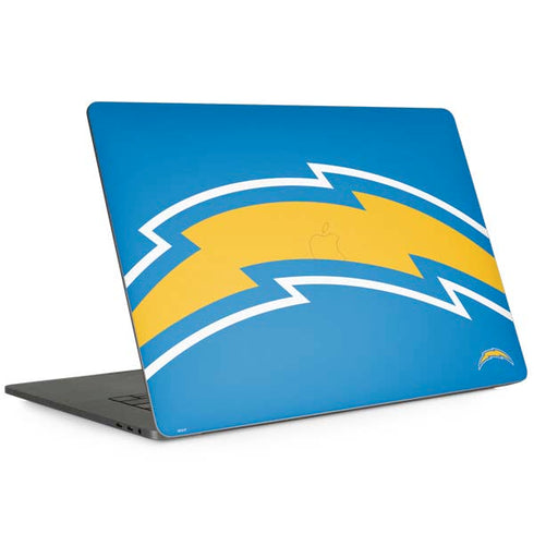 NFL Los Angeles Chargers Large Logo MacBook Skins