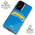 NFL Los Angeles Chargers Large Logo Moto G Power 5G (2024) Clear Case