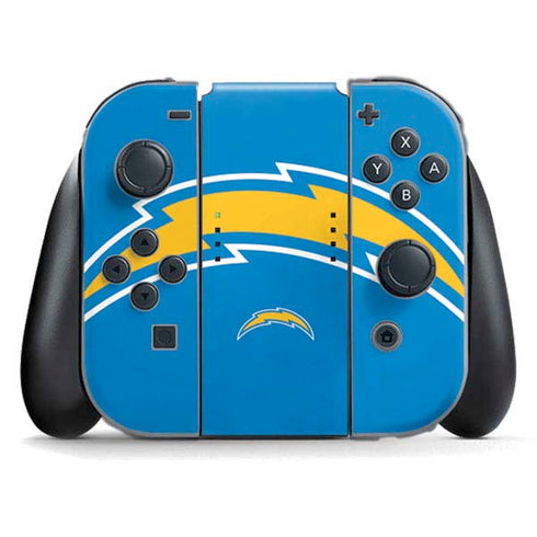 NFL Los Angeles Chargers Large Logo Nintendo Skins