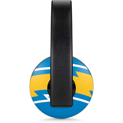 NFL Los Angeles Chargers Large Logo PlayStation 4 Gold Wireless Headset Skin
