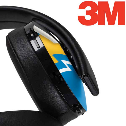 NFL Los Angeles Chargers Large Logo PlayStation 4 Gold Wireless Headset Skin