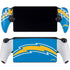 NFL Los Angeles Chargers Large Logo PlayStation Portal Remote Player Skin