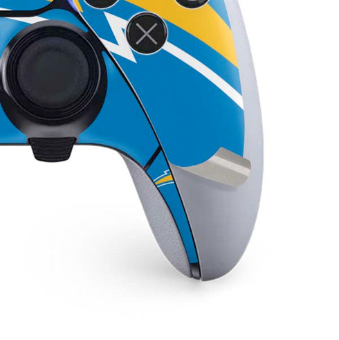 NFL Los Angeles Chargers Large Logo PS5 DualSense Edge Pro Controller Skin