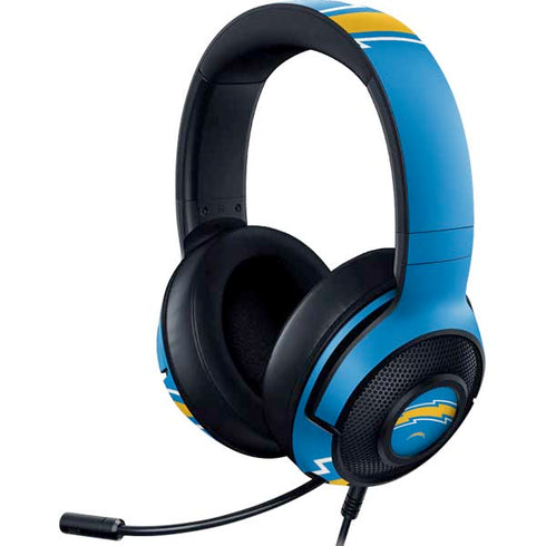NFL Los Angeles Chargers Large Logo Razer Kraken X Skin