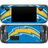 NFL Los Angeles Chargers Large Logo Steam Deck Handheld Gaming Computer OLED Skin